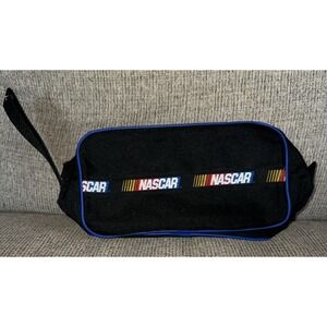 NASCAR Pouch With Zipper Travel Caddy Small Bag Stationery Make Up